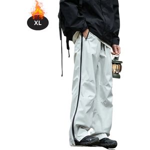 Bovista Skibroek - Skipak - Snowboard Broek - Winterbroek - Sneeuwbroek - Heren - Wintersport - Wit - Maat XL