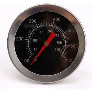 RVS BBQ grill Thermometer Deksel thermometer Inbouw