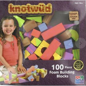 Knotwüd Foam 100 bouwblokken vanaf 18 maanden