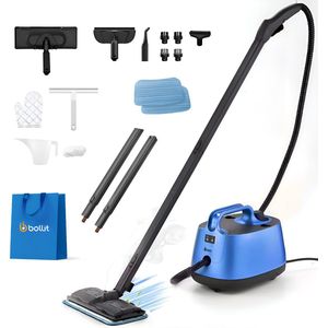 17 in 1 Stoomreiniger 2000W - Tapijtreiniger - Vlekkenreiniger - Handstomer - Stoomreinigers - Reinigingsmachine - Bank reiniger - Stoommop - Vloerreiniger- Handstoomreiniger - Stoomdweil - Vloer, Bank, Badkamer, en Tapijt Reinigen