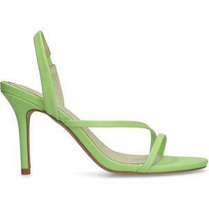 Sacha - Dames - Groene sandalen met naaldhak - Maat 42