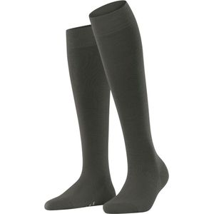 FALKE Softmerino Kniehoge Sokken versterkte kniekousen zonder patroon ademend lang effen warm dik winter Merinowol Katoen Groen Dames sokken - Maat 39-40