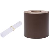 vidaXL - Tuinscherm - 35x0,19 - m - PVC - bruin