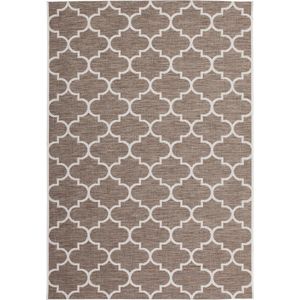 CleanWalk binnen/buiten karpet Tiles beige 200 x 290 cm