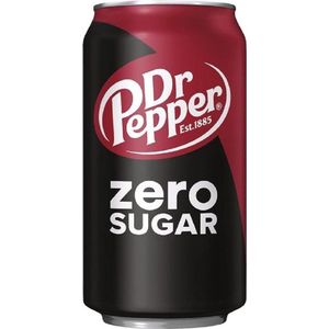 Dr. Pepper USA Zero Sugar (12 x 0,355 Liter blik)