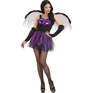 Widmann - Elfen Feeen & Fantasy Kostuum - Gotische Fee Kostuum Vrouw - Paars - Small - Halloween - Verkleedkleding
