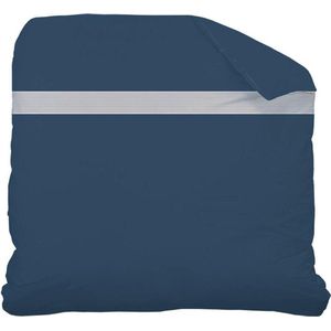 Matt & Rose Plissé Tendance - Dekbedovertrek - Lits Jumeaux - 240 x 220 cm - Blauw