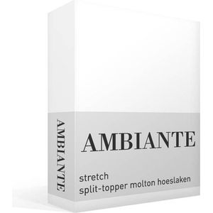 Ambiante Splittopper Molton 200 x 200/210 cm Pocket depth: 25 cm Split 85 cm