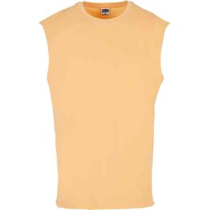 Urban Classics - Open Edge Mouwloze top - 4XL - Oranje