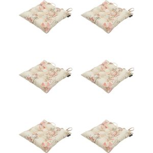 Madison - Zitkussen - Universeel - 6 stuks - 46 x 46 cm - Sophie Terra - Tuin - Waterafstotend
