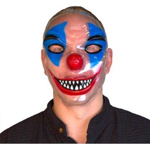 Clown Masker Transparant Simpel Masker