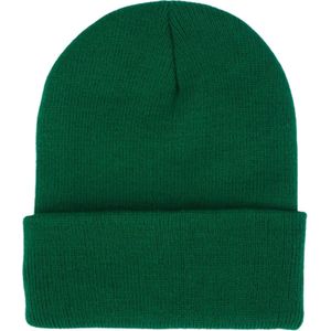 ASTRADAVI Beanie Hats - Muts - Warme Unisex Skimutsen - Winter Hoofddeksels - Groen