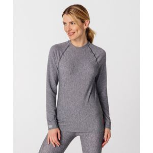 Damart - Dames-T-shirt met ronde hals comfort Thermolactyl 3 - Vrouwen - Grijs - 38-40 (S)