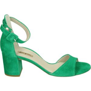 Paul Green 7469 - Sandalen met hakDames Sandalen - Kleur: Groen - Maat: 38.5