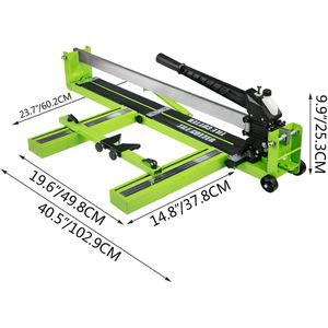Handmatige Tegelsnijder - Tegelsnijmachine - Tegelsnijder - Infrarood Laser - 80 cm - voor Keramiek - en Porselein - 800mm