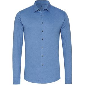 Desoto - Overhemd Kent Blauw - Heren - Maat XXL - Slim-fit