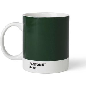 Pantone Koffiebeker - Bone China - 375 ml - Dark Green 3435 C
