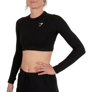 Gymshark Vital Seamless 2.0 Longsleeve Crop Shirt Dames - Maat XS