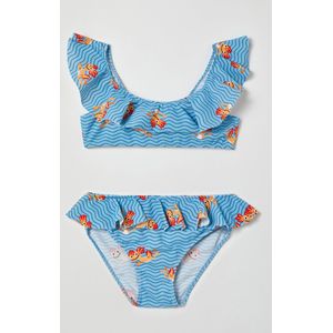 Woody bikini - Blauw - 221-1-ZWC-A/922 - maat 104