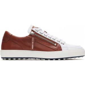 Duca Del Cosma - California - Heren Golfschoen - Wit/bruin - Maat 47