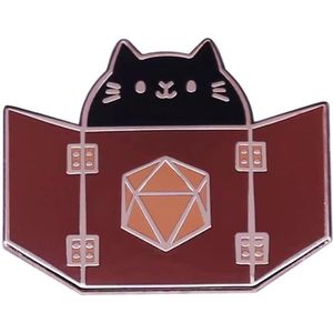 Lapi Toys - Enamel pin - Dnd pin - Metaal - Meerkleurig