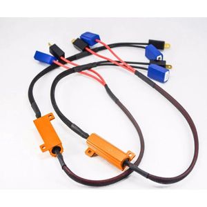 XEOD H4 LED Weerstand - Canbus - Resistor - Storing - 2 stuks