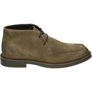 Giorgio HE16111 - Heren sneakersHeren veterschoenVrije tijd half-hoog - Kleur: Taupe - Maat: 43