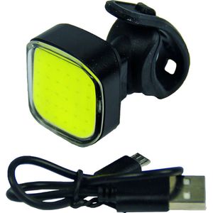 Koplamp LED Urban Proof High Power vierkant - USB oplaadbaar