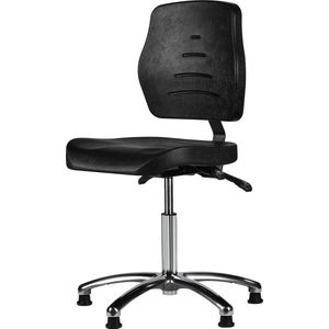 Ergofy Werkstoel - Hoge Rugleuning - Zwart