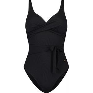 Beachlife Black Swirl Dames Badpak - Maat 38 (Cupmaat D)