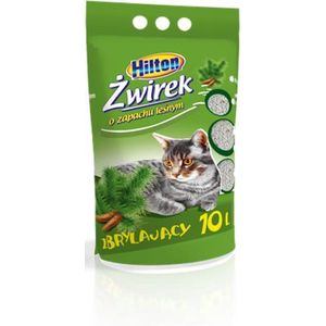 Hilton Kattenbakvulling Bentonite met Dennengeur - 10 Liter