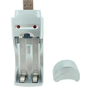 Batterijlader USB - Performance Series - voor 1 of 2 AA/AAA batterijen - Autolader