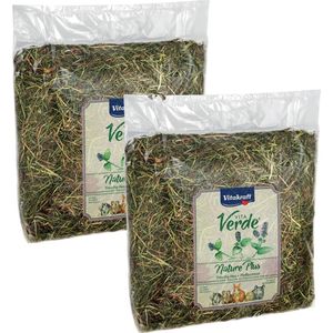Vitakraft vita verde hooi pepermunt - 2 st à 500 gr