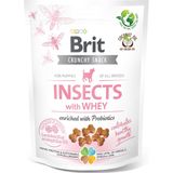 Brit Care Crunchy Snack - Insects with Whey 200 gr - Hondensnack - Hypoallergeen - Puppy