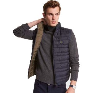 Michael Kors Bodywarmer Omkeerbaar Navy/Olijfgroen Smal