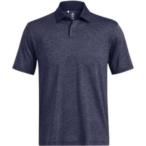 Under Armour T2G Printed Polo - Golfpolo Voor Heren - Navy/Print - L