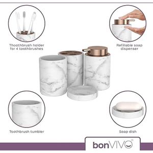 badkamer accessoires set \ Ensemble d'accessoires de salle de bain 4
