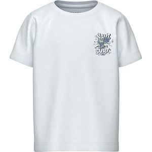 Name it t-shirt jongens - wit - NMMvelix - maat 104