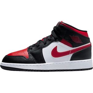 Nike Air Jordan 1 Mid (GS), Alternate Bred Toe, 554725-079, EUR 36.5