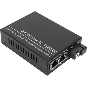 Gigabit Ethernet Media Converter SFP Naar RJ45 Optische Fiber Ethernet Adapter Tx1310nm Rx1550nm Single Mode Fiber Transceiver SFP Module Tot 20km