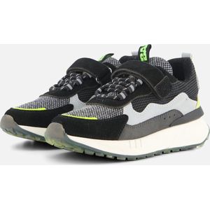 Barst! Velcro Sneakers zwart Leer - Heren - Maat 31