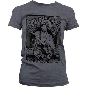 Jimi Hendrix Dames Tshirt -L- Bold As Love Grijs