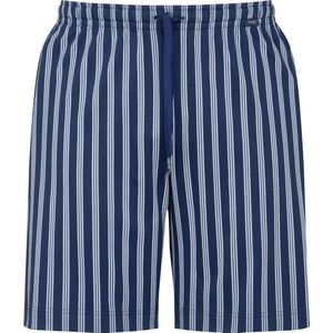 Mey pyjamabroek kort - Cranbourne - blauw gestreept - Maat: XXL