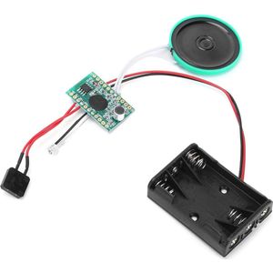 Herhaalbare spraakgeluidsopname-chip met lichtsensor voor kerstkaartspeelgoed - Audiomodule .