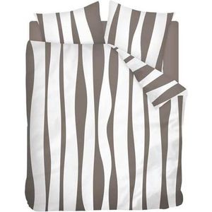 Snoozing Flora - Flanel - Dekbedovertrek - Eenpersoons - 140x200/220 cm - Multi kleur