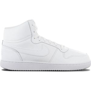 Nike Ebernon Mid Heren Sneakers - White/White - Maat 44.5