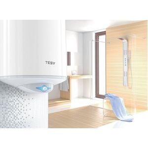 Tesy Antikalk waterverwarmer 150 liter, 1200W/2400 Watt, elektrische boiler met antikalk systeem en instelbaar vermogen