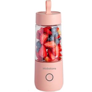 Mobstore Mini Blender - Blender to go - Smoothie Maker - Draagbare Blender - Oplaadbare mini Blender - Portable Blender - Lichtgewicht - Blender draadloos - Blender - Blenders - Blender smoothie - Keukenmachines