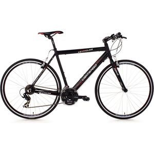 Ks Cycling Fiets 28 inch fitness-bike Lightspeed (zwart) met 21 versnellingen -