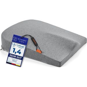 Comfortabel Wigkussen voor Stoel - Traagschuim Autostoelkussen met Heup- en Rugverlichting - Perfecte Hardheid en Antislip Grip voor Auto en Vrachtwagen